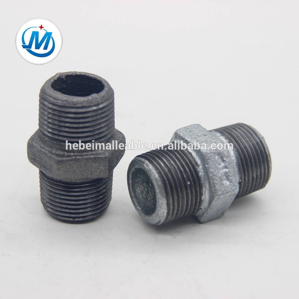 connection pipe BS standard pipe and fitting Hexagon Nipples
