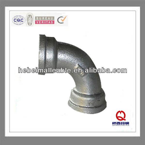 Leading Manufacturer for Brass Nipple Thread Pipe Fitting -
 QIAO brand fitting bends malleable ironpipe fittings – Jinmai Casting