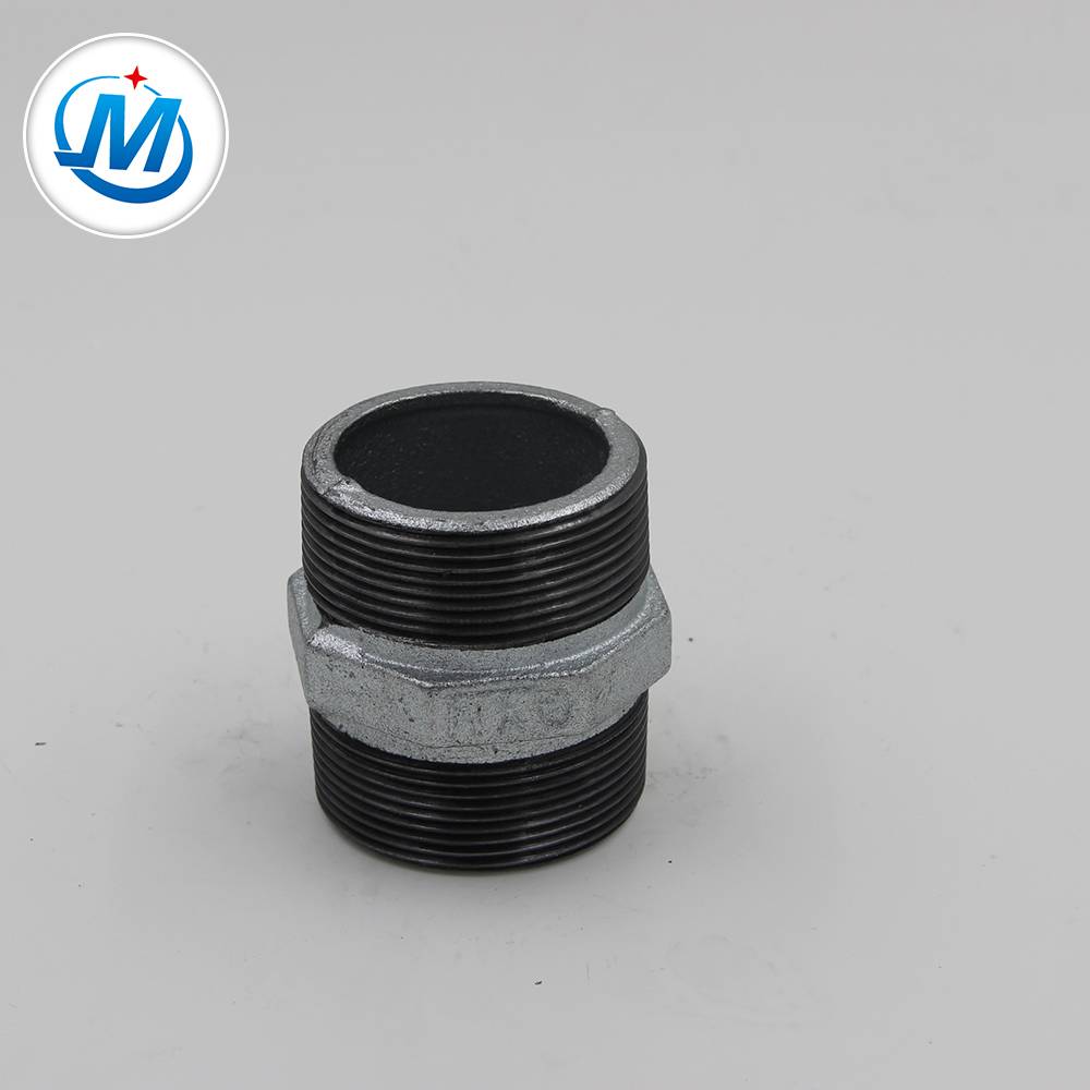 With Quality Promise Malleable Iron Pipe Fitting Hexagonal Nipple