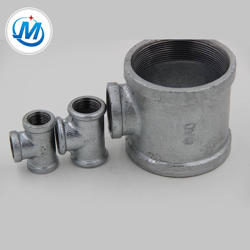 Chinese Professional Water Pipe Brass Fitting -
 china supplier casitng galvanized banded cwd reducing tee – Jinmai Casting