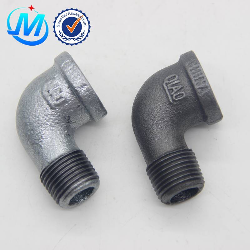 Popular Design for Gas Pipe Compression Fitting -
 allibaba com galvanized NPT standard cheaper Street Elbow – Jinmai Casting