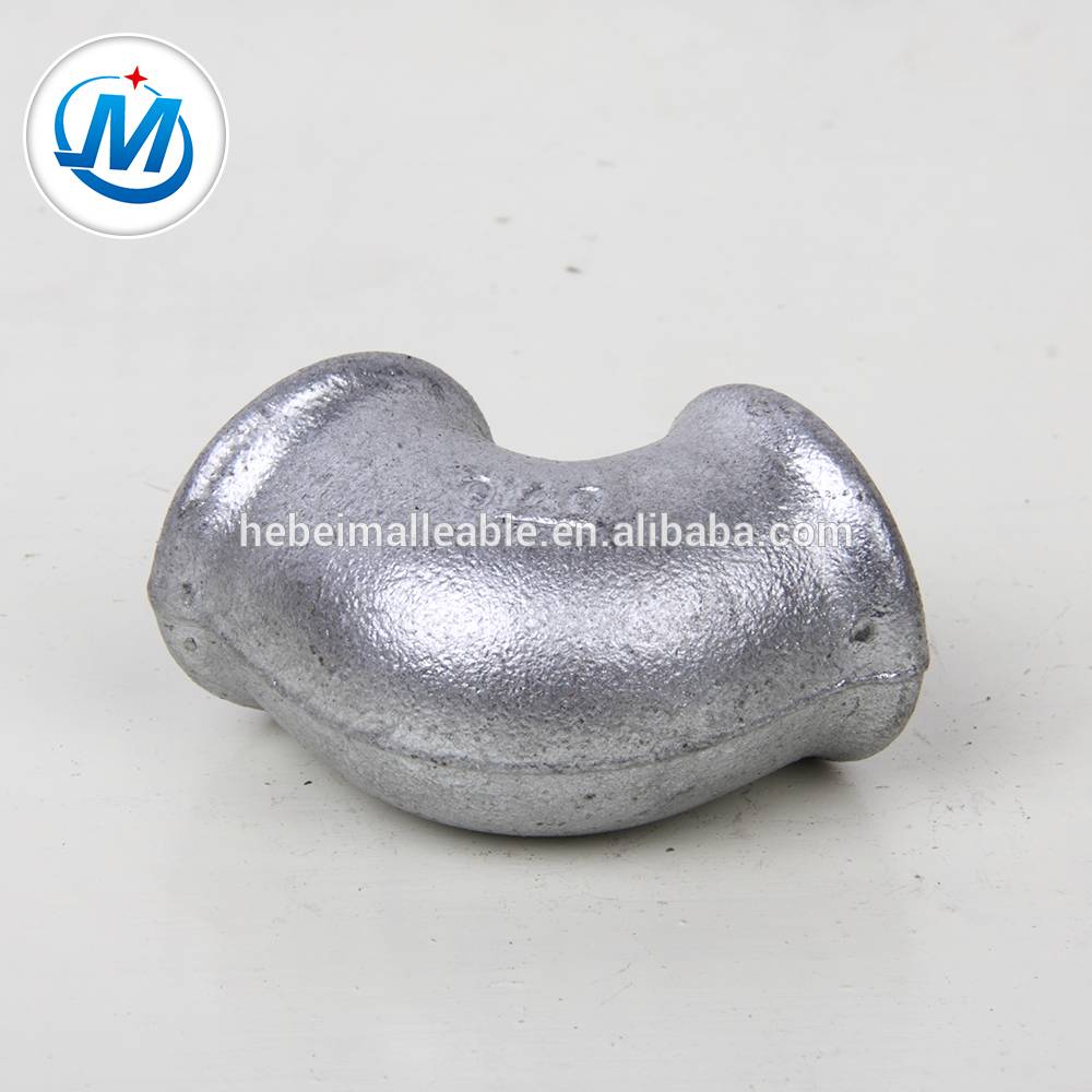 malleable iron pipe fitting with DIN Thread elbow