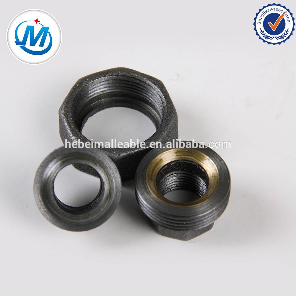 Hot Piped Galvanized Malleable Iron Pipe Fitting Union 342