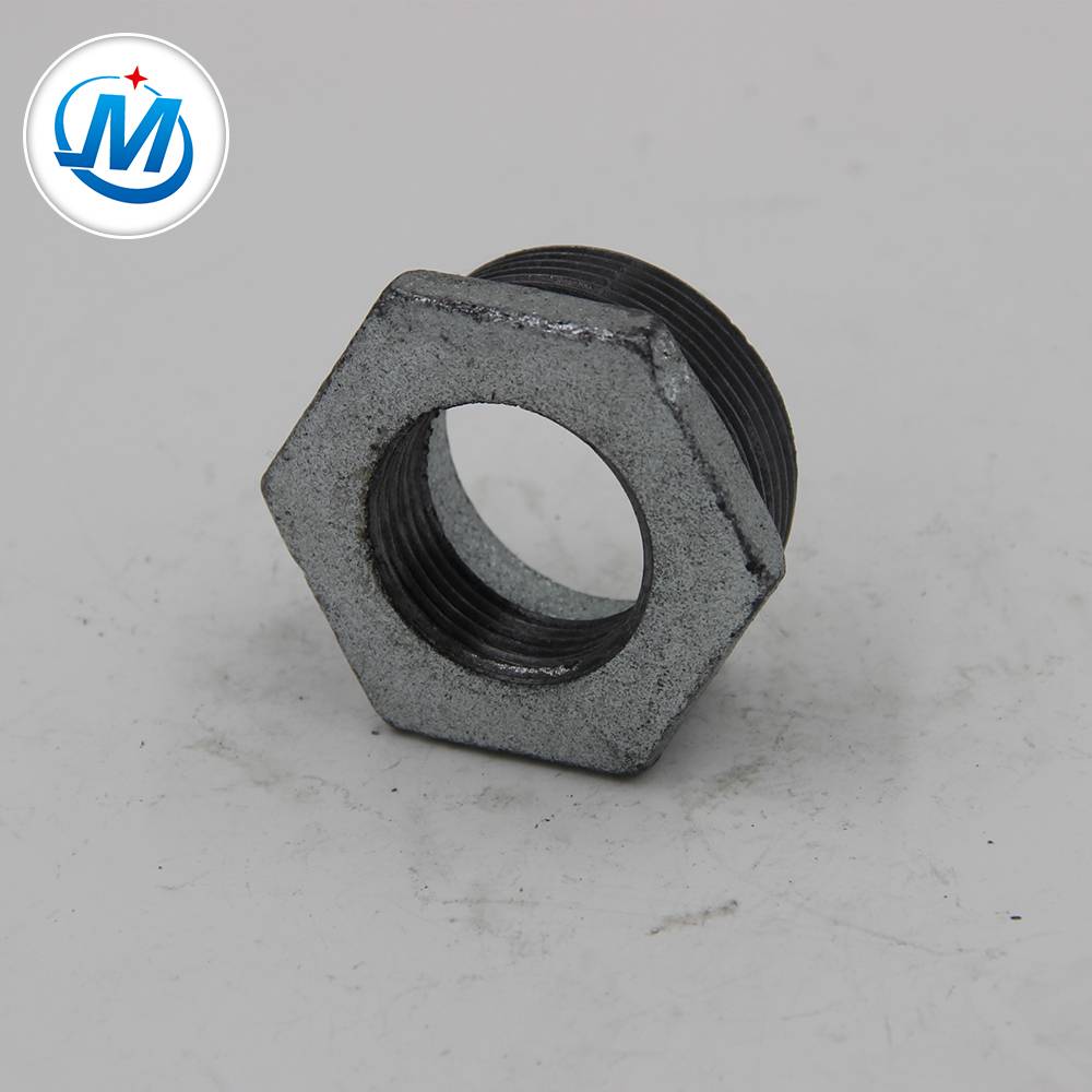 hot galvanized malleable iron pipe and fitting bv banded bushing