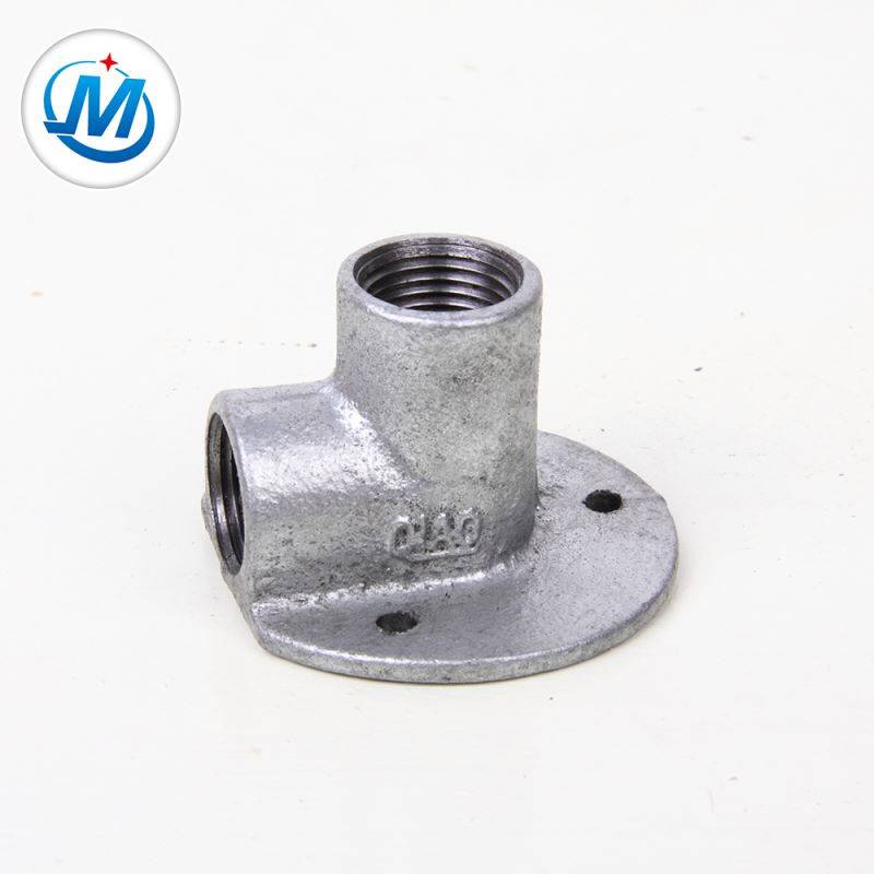 Ensuring Quality First For Gas Connect Hot-Dip Galvanized Pipe Fitting 90 Degree Elbow with Flatseat