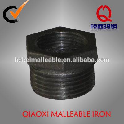 3/4" BS standard cast iron malleable pipe fitting Bushing