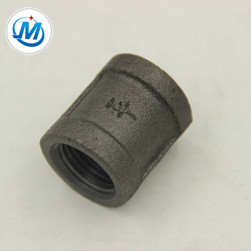 Factory Free sample Shandong Pipe Malleable Cast Iron Fittings -
 Galvanized And Black Malleable Cast Iron Pipe Fitting BsThread – Jinmai Casting