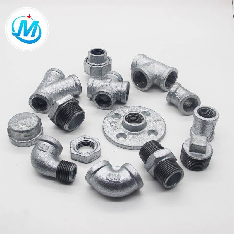 Good quality Black Steel Pipe Coupling -
 galvanized banded malleable iron equal pipe fittings – Jinmai Casting