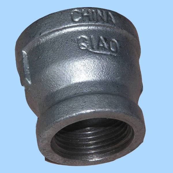 BS malleable iron pipe fitting reducing socket thread casting