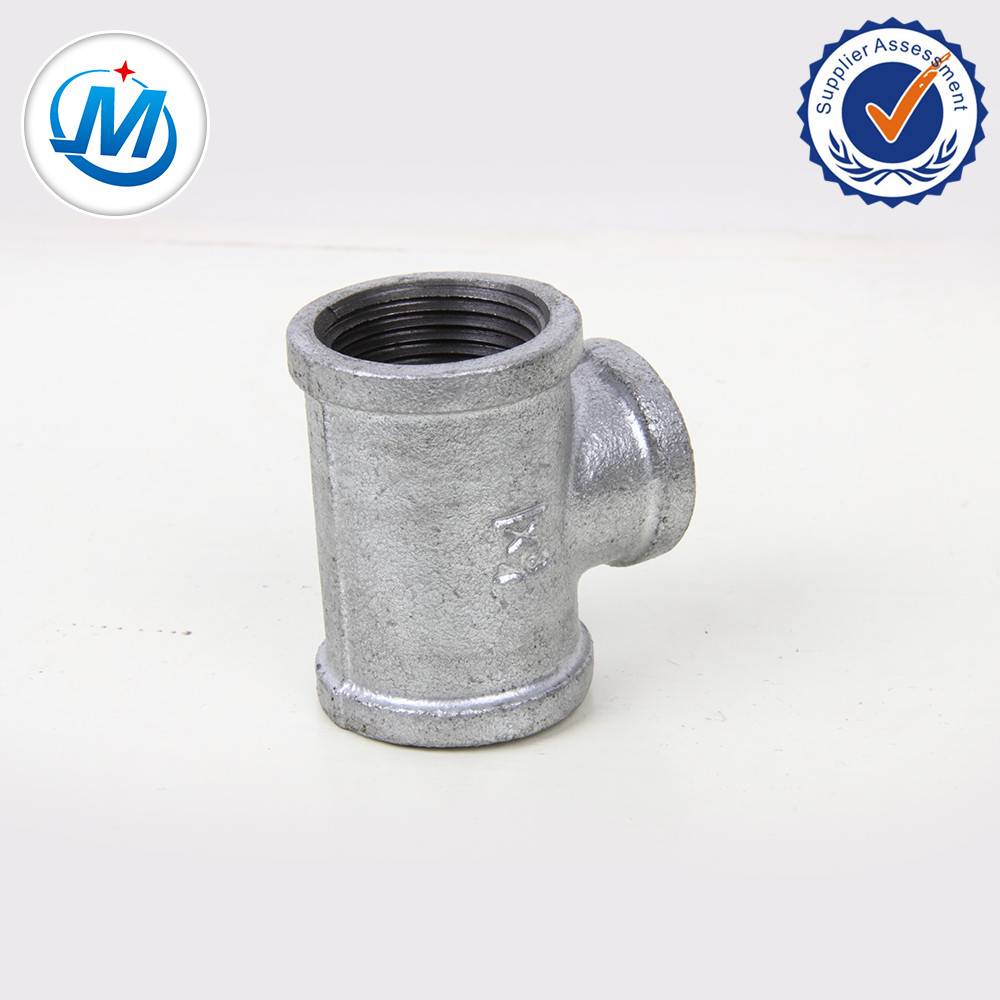 Trending Products Adaptor Hdpe Pipe -
 Black Surface Malleable Iron Pipe Fitting cross tee – Jinmai Casting