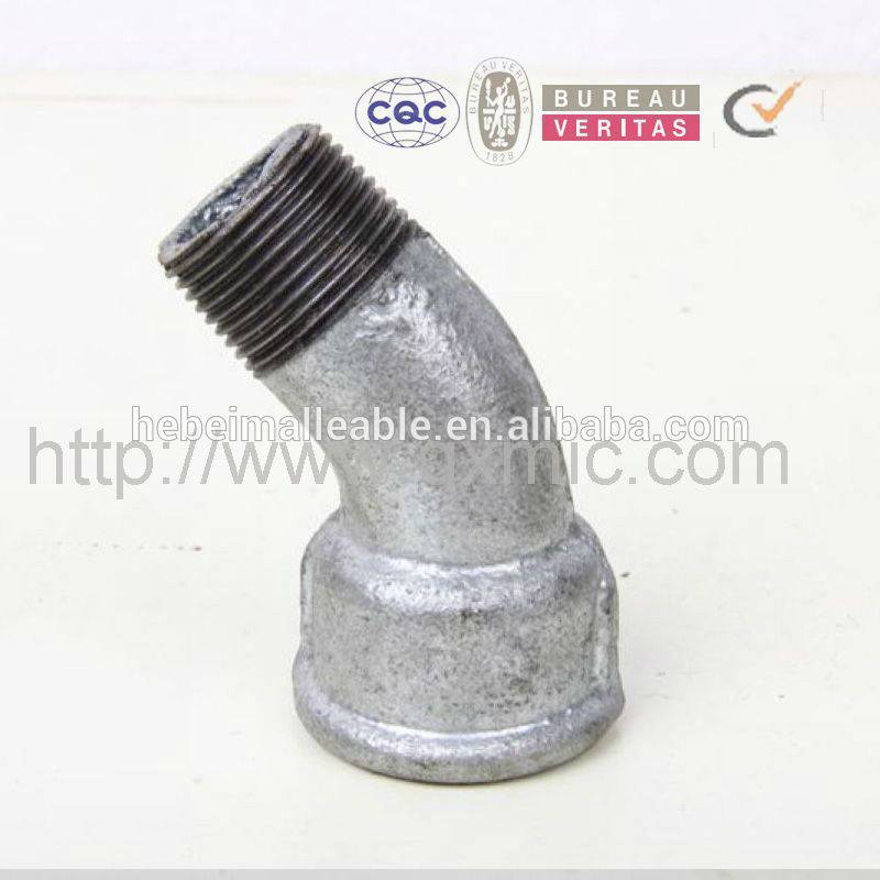 One of Hottest for Pipe Fittings For Gas -
 factory supply DIN Threaded electrical galvanized gi pipe fitting names and parts bend – Jinmai Casting