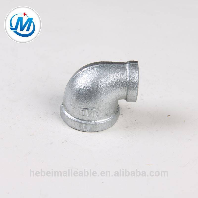 first grade malleable iron pipe fitting male reducing elbow 90