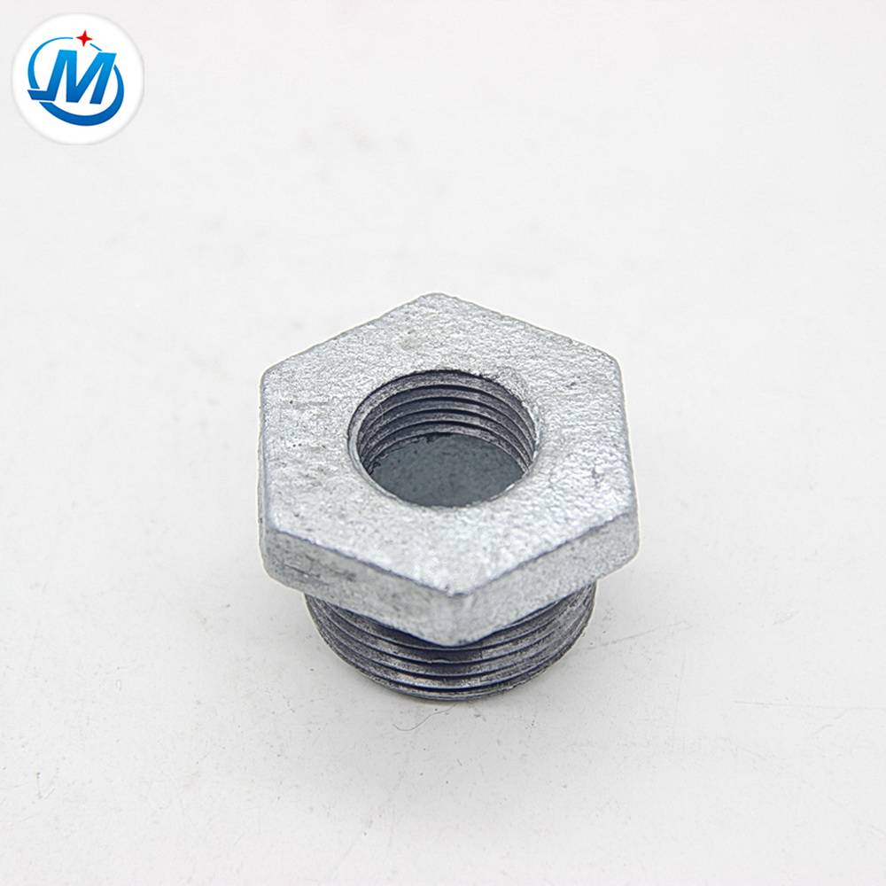 Factory wholesale Grooved Fitting -
 Made In China Standard Hardware Pipe Fitting Galvanized Pipe Fitting Bushing – Jinmai Casting