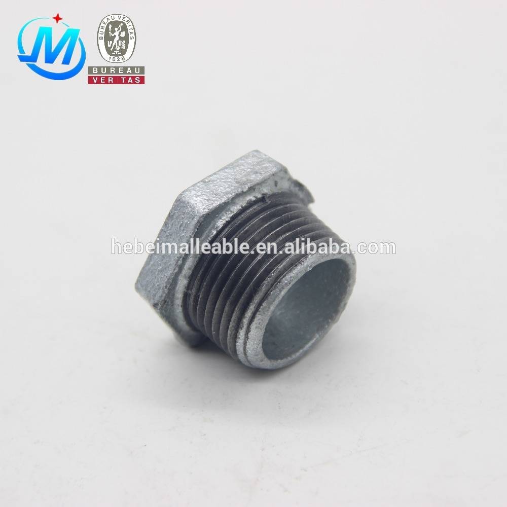 Factory wholesale Female Thread Pipe Fitting 90 Degree Elbow -
 malleable iron pipe fitting bushing – Jinmai Casting