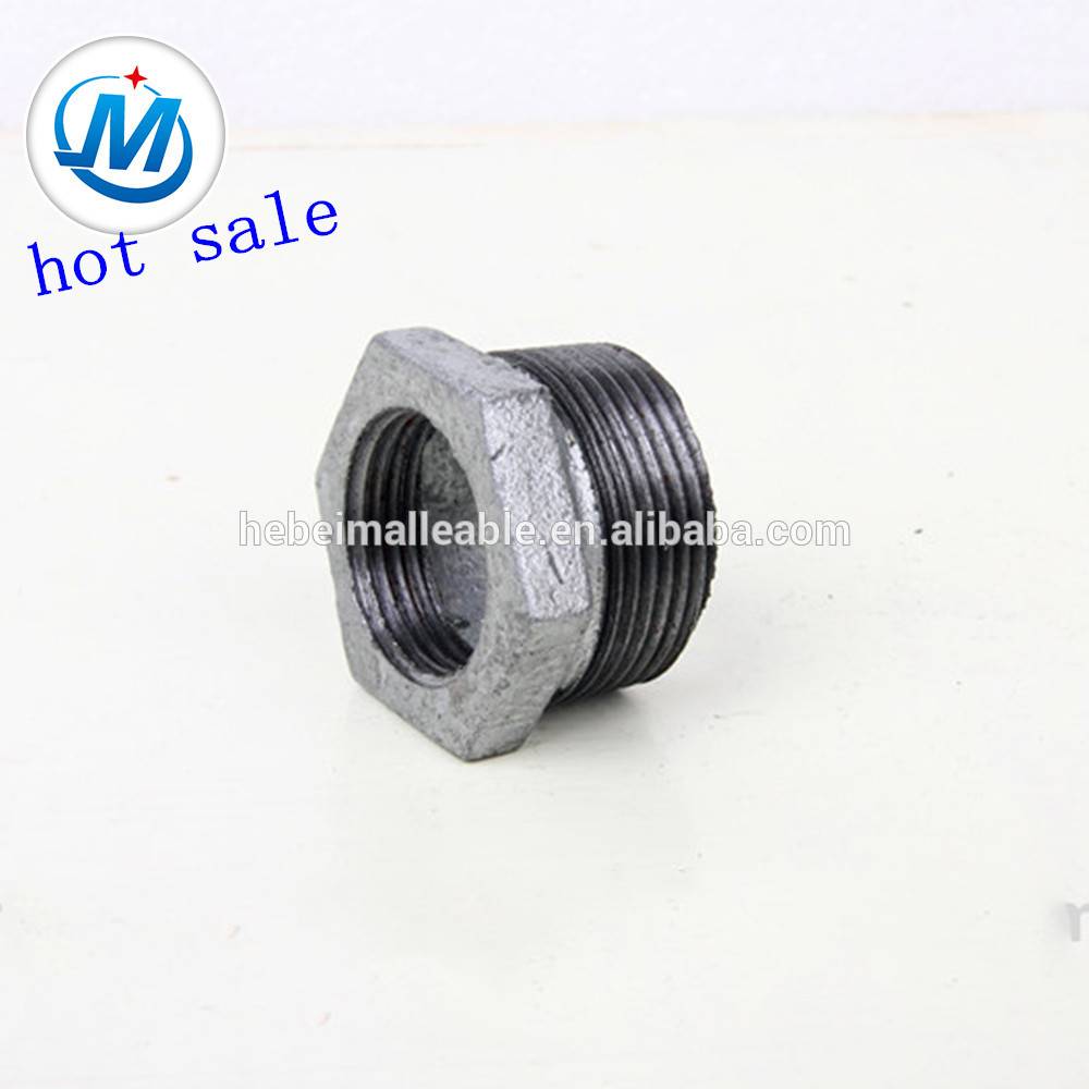 Big Discount Hydraulic Hose Parts -
 malleable iron pipe fitting bushing – Jinmai Casting