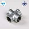 galvanized malleable iron pipe fitting cross with ISO approval