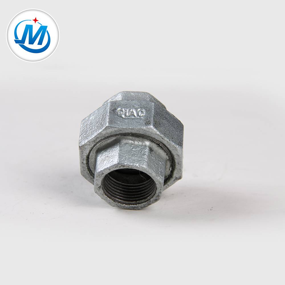 malleable iron pipe fitting casting gi 1" Flat Seat Union