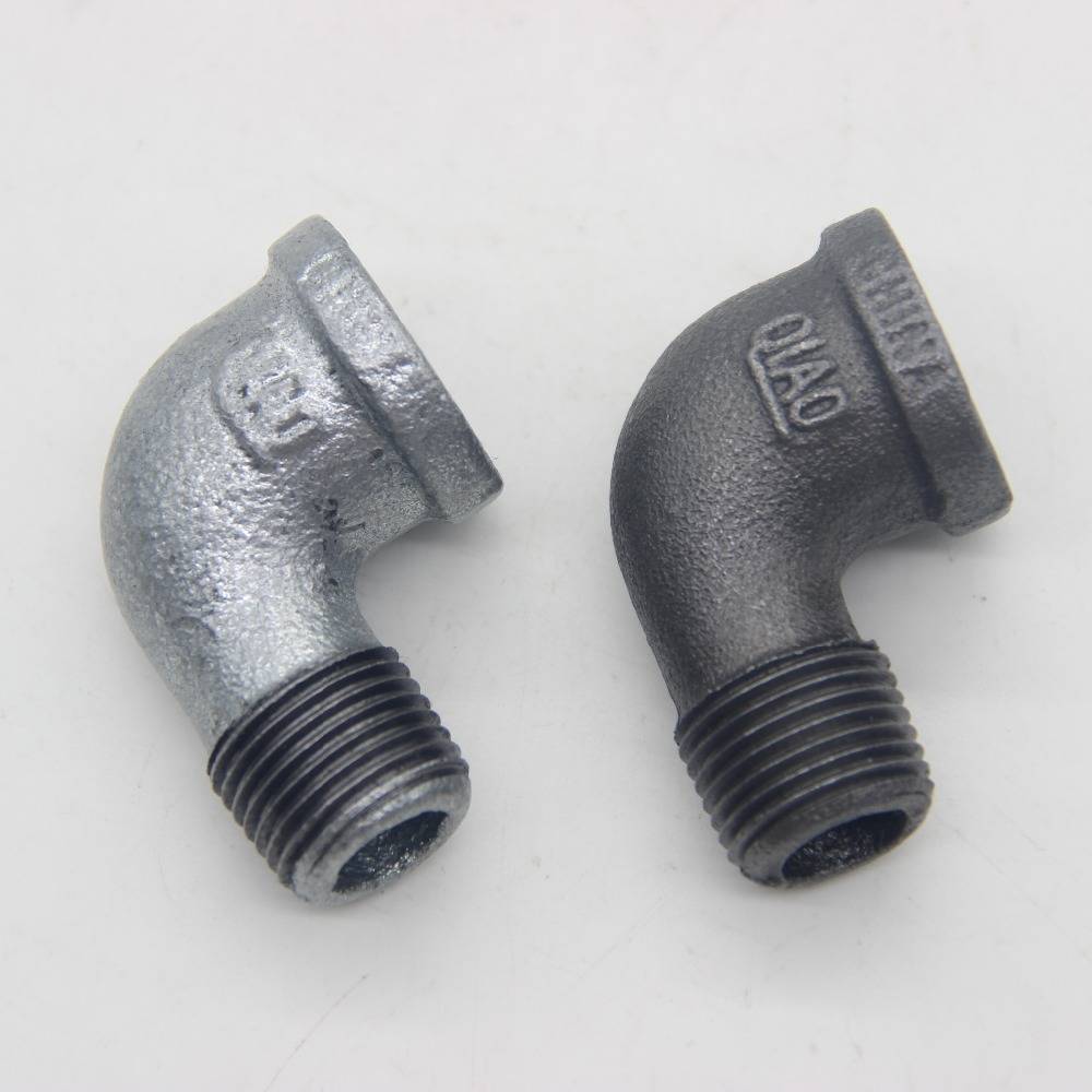 factory supply cast iron pipe fitting banded Street Elbow
