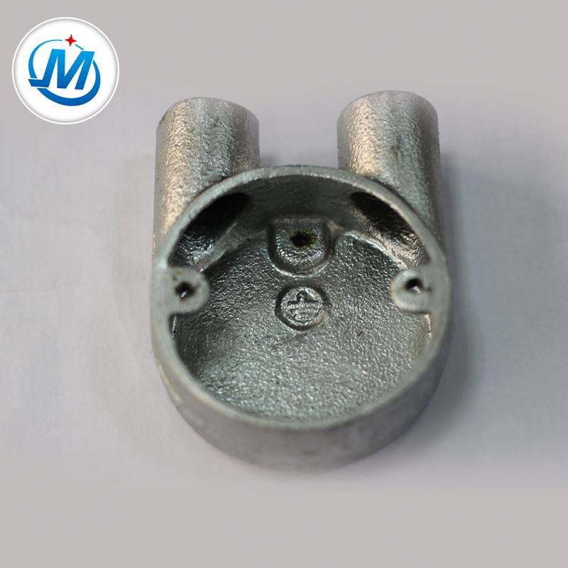 Personlized Products Coupling Fittings -
 Producing Safely Water Supply Two Way Malleable Iron Junction Box – Jinmai Casting