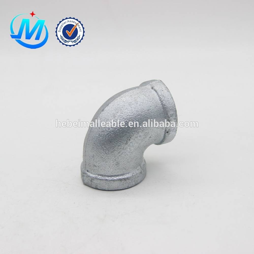 1/4" banded cast iron pipe fitting Elbow