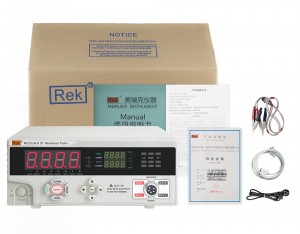 RK2511AL / RK2511BL / RK2511ALR DC جهاز اختبار المقاومة المنخفض