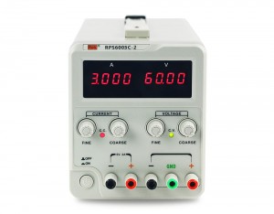 RPS3003C-2/ RPS3005C-2/ RPS6002C-2/ RPS6003C-2/ RPS6005C-2/ RPS3003C-3/ RPS30005C-3/ RPS6003C-3 Alĝustigebla DC Reguligita Elektroprovizo