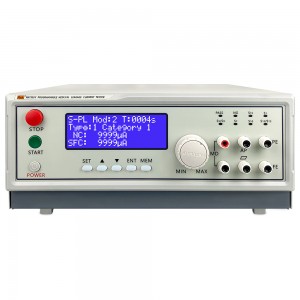 RK7505Y/RK7510Y/RK7520Y/RK7530Y/RK7550Y Programméierbar Medical Leakage Current Tester
