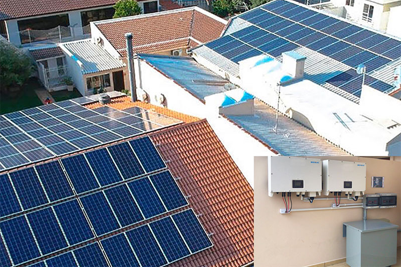 محطة طاقة شمسية بقدرة 30 كيلو وات في إيطاليا