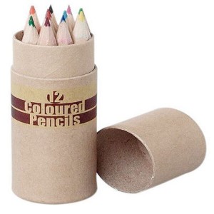 China Wholesale 12 Color Personalized Pencil Plastic Box Packing Wax Crayon