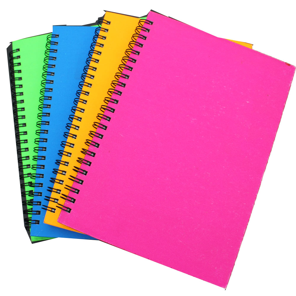 Best Price on Desktop Bin Pen Holder - NB-R046 customized double wire notepad several colors assorted – Ricky Stationery