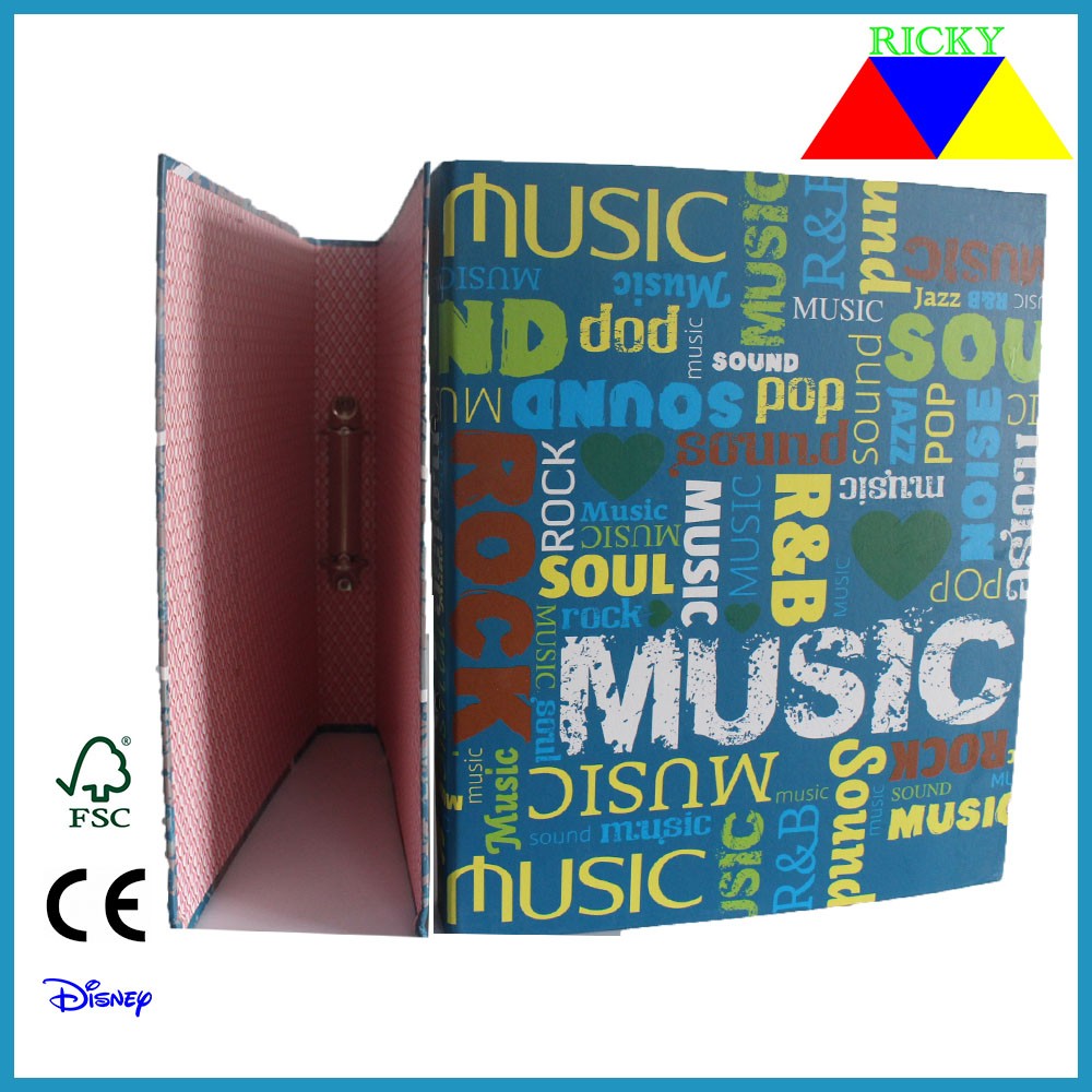 Low price for Gift Stationery Set With Pencil Case - Ricky FF-R004 Wholesale High Quality Low Price Custom Design Ring Binder full color printing ring binder – Ricky Stationery