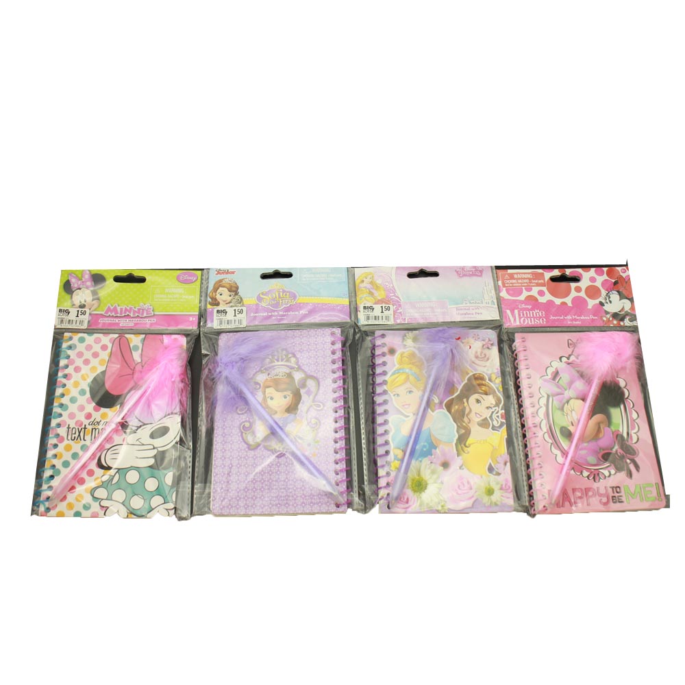 NB-R034 set of plastic spiral composition notebook FSC with ball pen