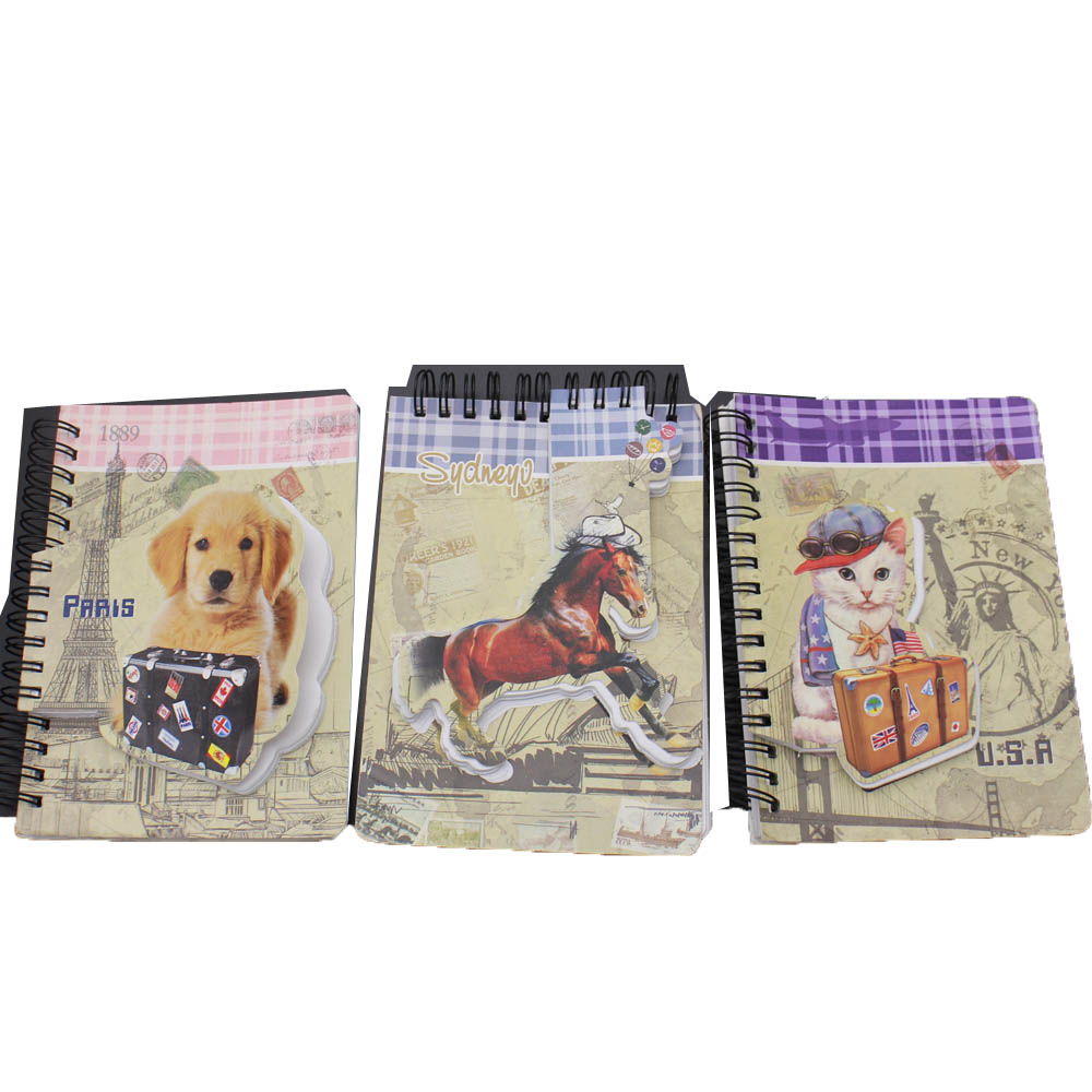 China Gold Supplier for New Style Gift Stationery Set - NB-R027 Novelty special design die-cut drawing notebook – Ricky Stationery