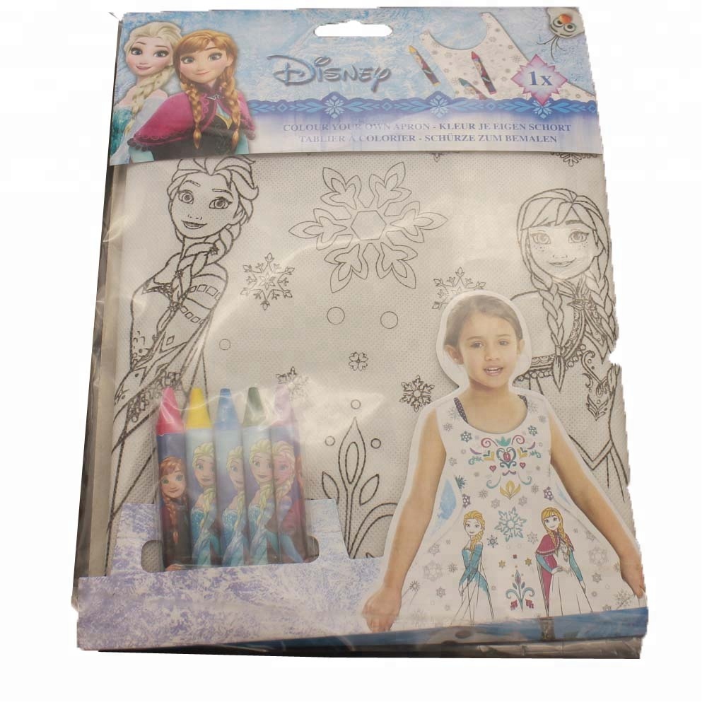8 Year Exporter Cotton Stationery Sets - coloring apron for children, have fun and get creative – Ricky Stationery