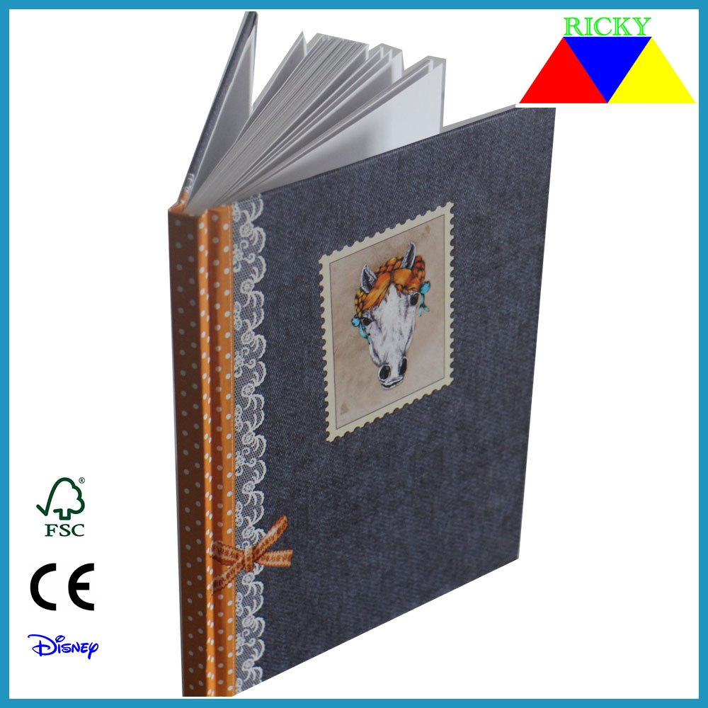 Factory supplied Gift Packaging Box - NB-R014 full color printing A5 hard cover notepad – Ricky Stationery