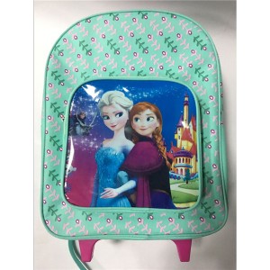 China wholesale New Design Pull Rod Schoolbag With Detachable Trolley Six Rounds Of Climbing Stairs Trolley Children School Bags