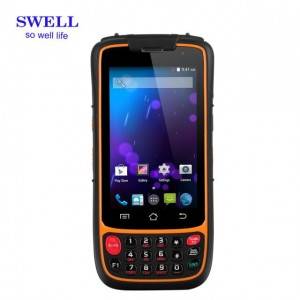 4 Inch Industrial Pda With Barcode Scanner 4G Rugged Smartphone RFID LF 125KHz