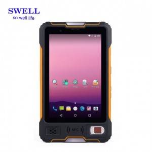 Rugged tablet pc handheld terminal UHF barcode scanner android 12.0  V810