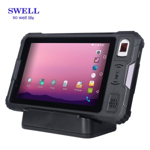 V810B 8-inch data collector Android biometric/optical fingerprint rugged mobile computer Tablet terminal