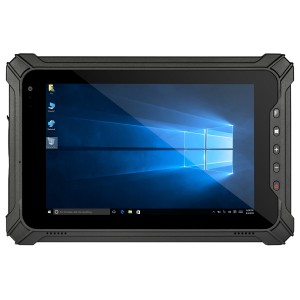 Vojenský MIL-STD-810 8-palcový odolný tablet najnovší intel JASPER LAKE N5100 Windows 11 alebo 10 OS pripojený napájací zdroj bez batérie i807J.