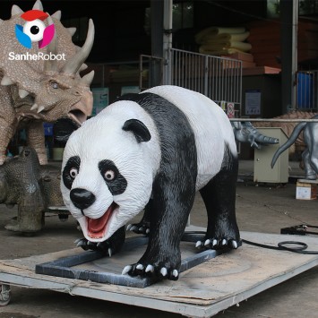 Sanhe Robot Hot sale life size artificial animatronic panda model