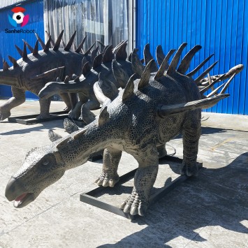 Factory manufacture waterproof animatronic dinosaur Kentrosaurus model for sale