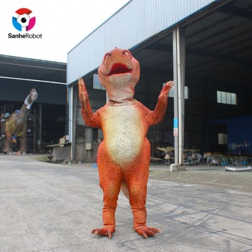 Halloween 3D Dinosaur Costume The Dinosaur Mascot Costume for Halloween Decoration