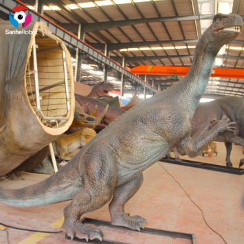 Dinosaur park decor props high quality simulation animatronic dinosaur Massospondylus for display