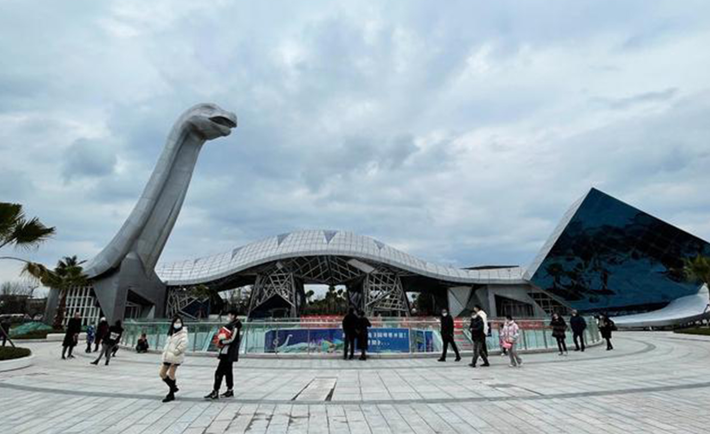 China’s largest dinosaur park is set to open in Zigong, Sichuan province in the summer of 2022