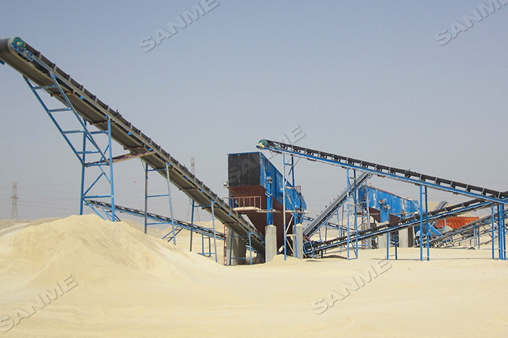 700-800 Tons per Hour Limestone Crushed Stone Production Line Details