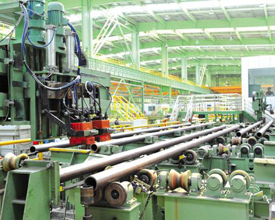 Seamless steel pipe workshop production