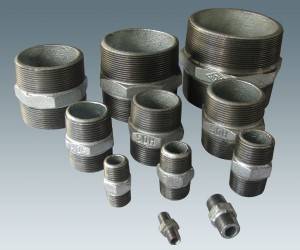 DIN Standard Beaded Malleable Iron Pipe Fitting