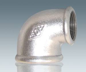DIN Standard Beaded Malleable Iron Pipe Fitting