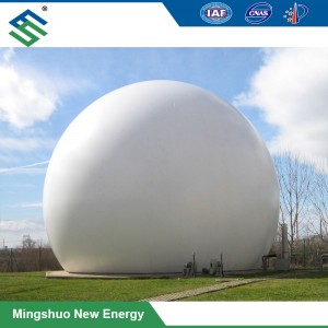 2019 wholesale price Biogas Energy Plant -
 Constant Pressure Dual Membrane Biogas Storage Holder – Mingshuo